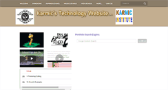 Desktop Screenshot of karmicstudy.com